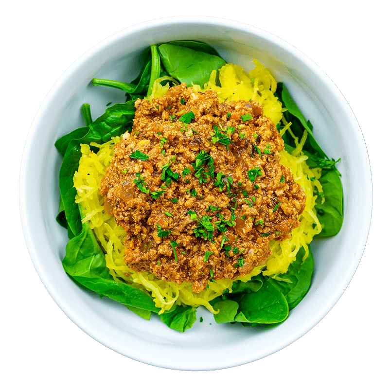 Turkey Bolognese Spaghetti Squash