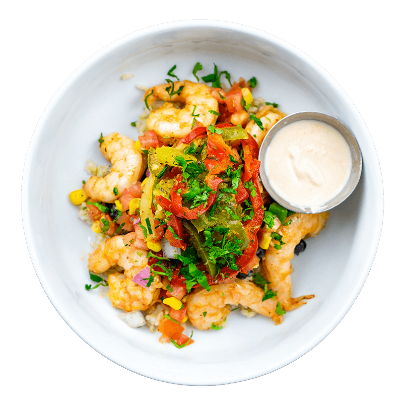 Shrimp Fajita Bowl
