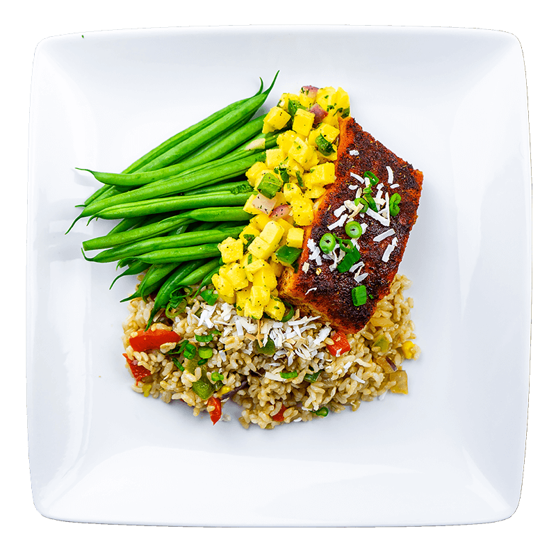 Caribbean Jerk Salmon