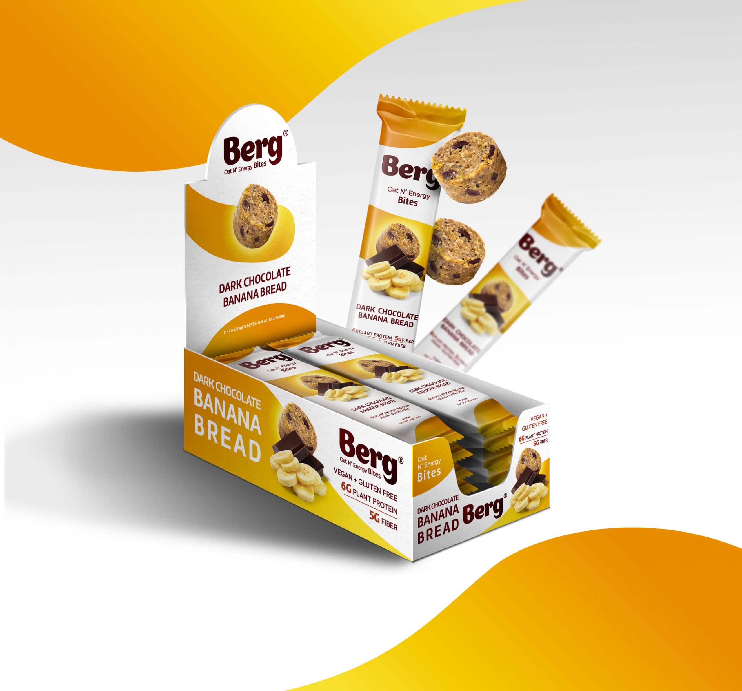 Berg Bites - Dark Chocolate Banana Bread