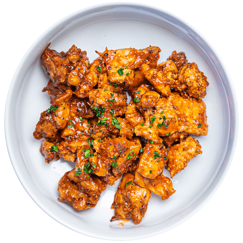 Bulk Roasted BBQ Chicken Bites