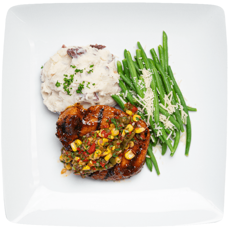 Hickory Smothered Pork Chop