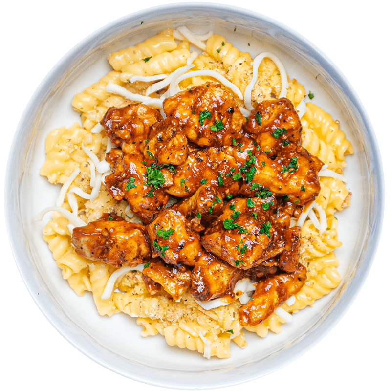 BBQ Chicken Mac & Cheese