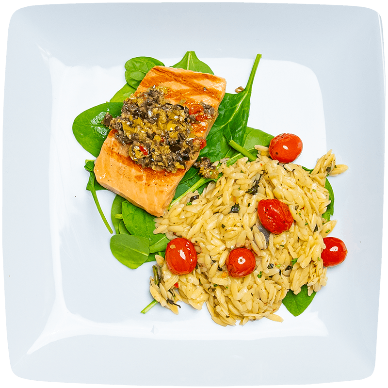 Mediterranean Grilled Salmon