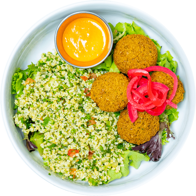 Air Fried Falafel Bowl